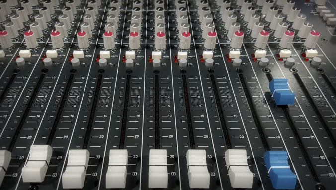 Allen & Heath Mixing Desk